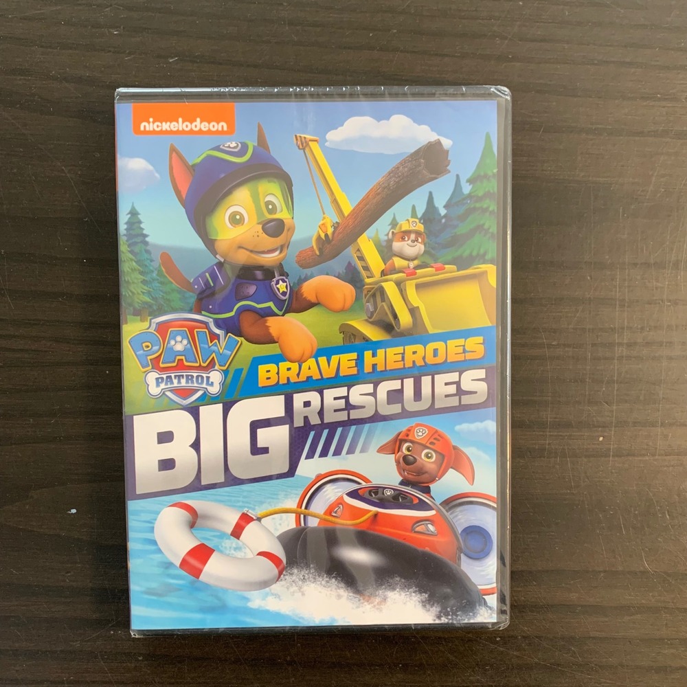 Paw Patrol‎ Brave Heroes Big Rescues DVD Nickelodeon Kids Animation 2016 New